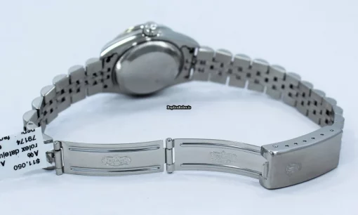 Nice Replica Rolex Oyster Perpetual Lady Date 79160 Automatic Movement 26mm Steel Case Womens Watch - Image 8