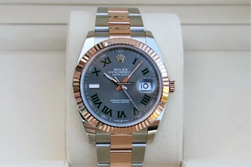 Ideal Fake Rolex Datejust II 126331 Caliber 3235 Automatic Movement 41mm Gold/steel Case Mens/unisex Watch