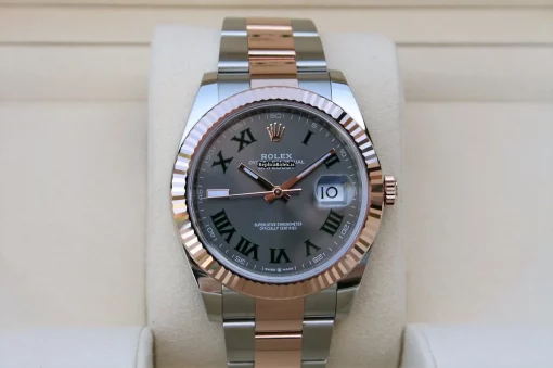 Ideal Fake Rolex Datejust II 126331 Caliber 3235 Automatic Movement 41mm Gold/steel Case Mens/unisex Watch - Image 2