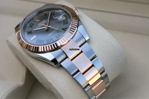Ideal Fake Rolex Datejust II 126331 Caliber 3235 Automatic Movement 41mm Gold/steel Case Mens/unisex Watch - Image 3