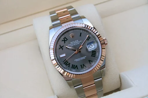 Ideal Fake Rolex Datejust II 126331 Caliber 3235 Automatic Movement 41mm Gold/steel Case Mens/unisex Watch - Image 6