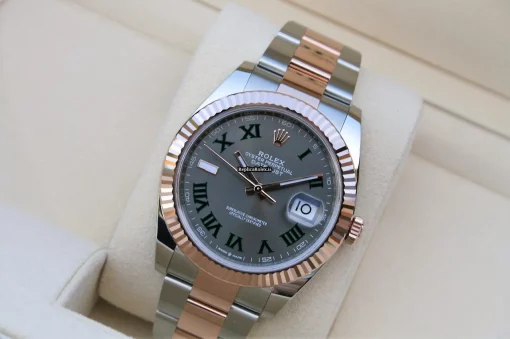 Ideal Fake Rolex Datejust II 126331 Caliber 3235 Automatic Movement 41mm Gold/steel Case Mens/unisex Watch - Image 7