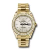 Neat Clone Rolex Day-date 40 228348rbr Caliber 3255 Automatic Movement 40mm Yellow Gold Case Mens/unisex Watch