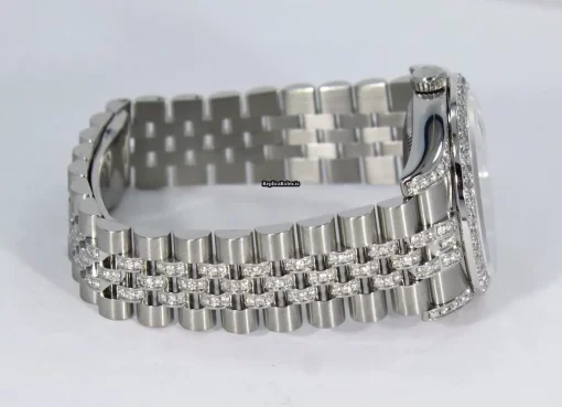 Cheap Fake Rolex Datejust 116200 Automatic Movement 36mm Steel Case Watch - Image 12