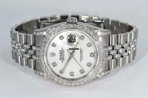 Cheap Fake Rolex Datejust 116200 Automatic Movement 36mm Steel Case Watch - Image 9