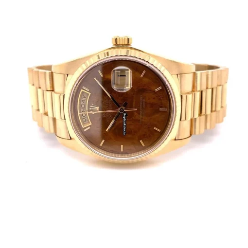 Mind-boggling Replica Rolex Day-date 36 18038 Caliber 3055 Automatic Movement 36mm Yellow Gold Case Mens/unisex Watch