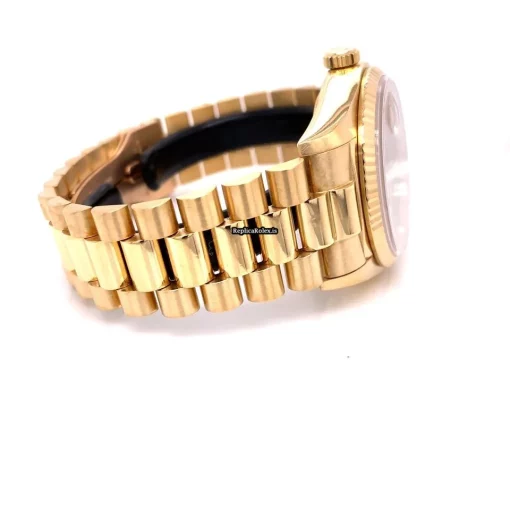 Mind-boggling Replica Rolex Day-date 36 18038 Caliber 3055 Automatic Movement 36mm Yellow Gold Case Mens/unisex Watch - Image 6