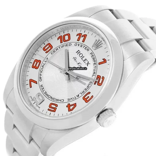 Luxury Replica Rolex Air King 114200 Caliber 3130 Automatic Movement 34mm Steel Case Mens/unisex Watch