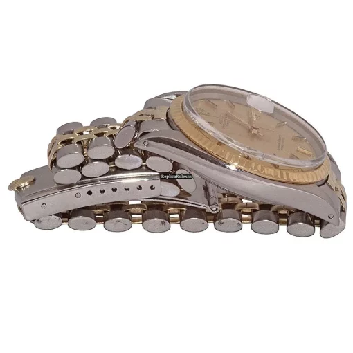 Wholesale Replica Rolex Datejust 1601 Caliber 1570 Automatic Movement 36mm Gold/steel Case Mens/unisex Watch - Image 7