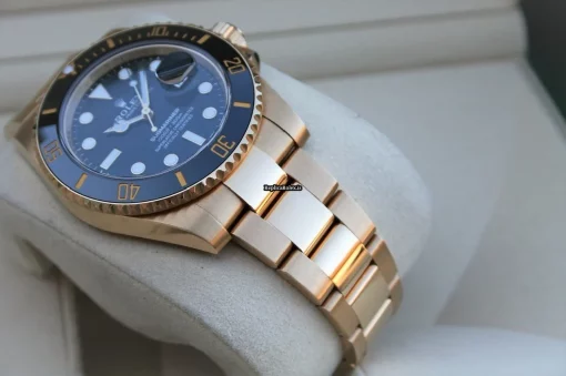 Attractive Replica Rolex Submariner Date 116618ln Caliber 3135 Automatic Movement 40mm Yellow Gold Case Mens/unisex Watch - Image 2