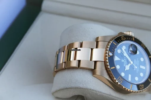 Attractive Replica Rolex Submariner Date 116618ln Caliber 3135 Automatic Movement 40mm Yellow Gold Case Mens/unisex Watch - Image 3