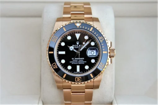 Attractive Replica Rolex Submariner Date 116618ln Caliber 3135 Automatic Movement 40mm Yellow Gold Case Mens/unisex Watch - Image 6