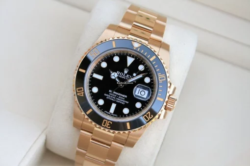 Attractive Replica Rolex Submariner Date 116618ln Caliber 3135 Automatic Movement 40mm Yellow Gold Case Mens/unisex Watch - Image 7