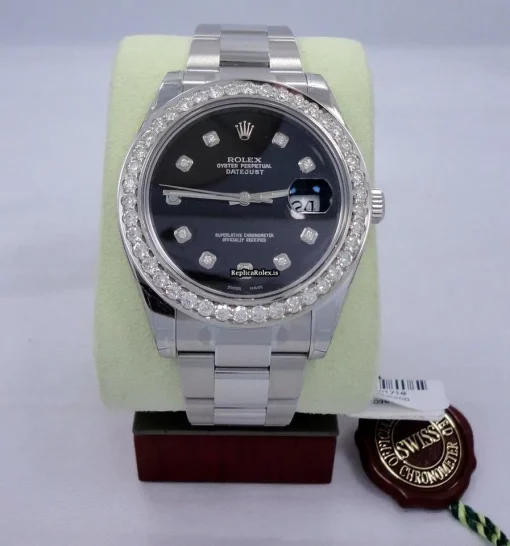 Neat Replica Rolex Datejust II 116300 Automatic Movement 41mm Steel Case Watch - Image 2