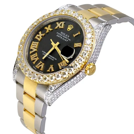 1:1 Fake Rolex Datejust II Self Winding Automatic 41mm Gold/steel Case Mens/unisex Watch - Image 3