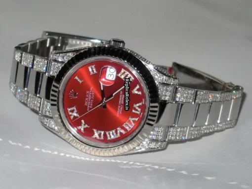 Superb Replica Rolex Datejust II 116334 Self Winding Automatic 41mm Steel Case Mens/unisex Watch - Image 4