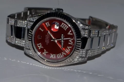 Superb Replica Rolex Datejust II 116334 Self Winding Automatic 41mm Steel Case Mens/unisex Watch - Image 5