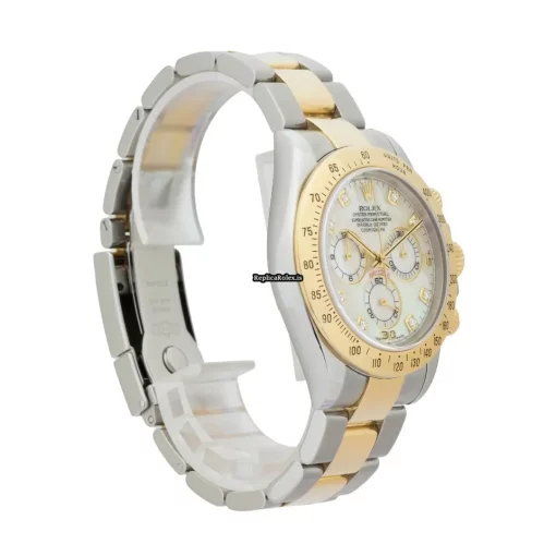 Pleasing Imitation Rolex Daytona 116523 Caliber 4130 Automatic Movement 40mm Gold/steel Case Mens/unisex Watch - Image 6