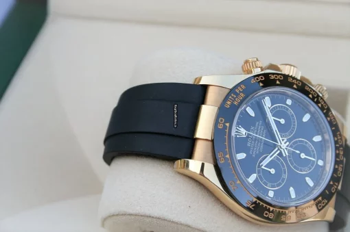 Unique Replica Rolex Daytona 116518ln Caliber 4130 Automatic Movement 40mm Yellow Gold Case Mens/unisex Watch - Image 3