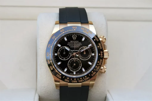 Unique Replica Rolex Daytona 116518ln Caliber 4130 Automatic Movement 40mm Yellow Gold Case Mens/unisex Watch - Image 6