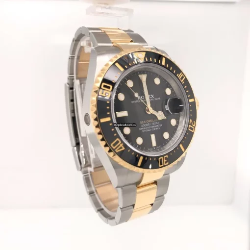 Marvellous Imitation Rolex Sea-dweller 126603 Caliber 3235 Automatic Movement 43mm Gold/steel Case Mens/unisex Watch - Image 3