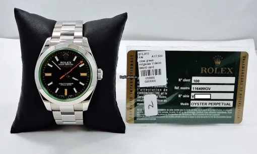 Reliable Replica Rolex Milgauss 116400 Watch - Image 12