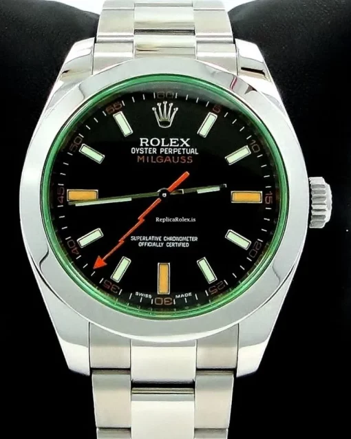 Reliable Replica Rolex Milgauss 116400 Watch - Image 2