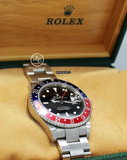 Good Replica Rolex Gmt-master II 16710 Automatic Movement 40mm Steel Case Mens/unisex Watch - Image 6