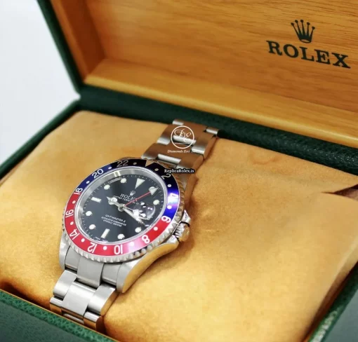 Good Replica Rolex Gmt-master II 16710 Automatic Movement 40mm Steel Case Mens/unisex Watch - Image 8
