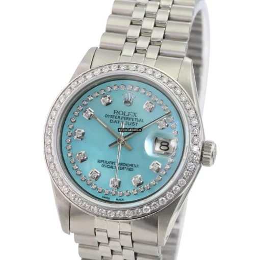 Fine Replica Rolex Datejust 1601 Caliber 1570 Automatic Movement 36mm Steel Case Mens/unisex Watch