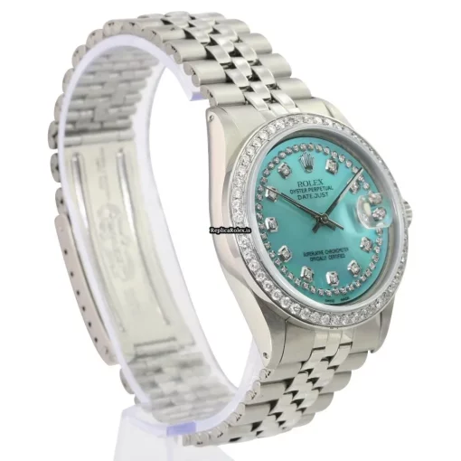 Fine Replica Rolex Datejust 1601 Caliber 1570 Automatic Movement 36mm Steel Case Mens/unisex Watch - Image 10