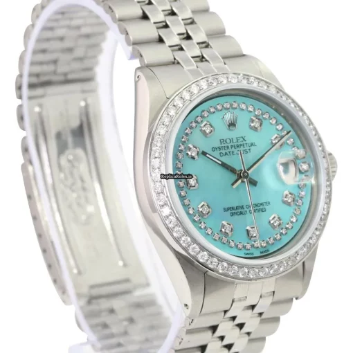 Fine Replica Rolex Datejust 1601 Caliber 1570 Automatic Movement 36mm Steel Case Mens/unisex Watch - Image 6