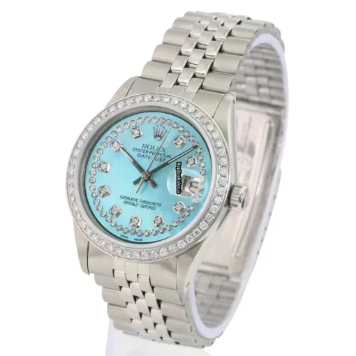 Fine Replica Rolex Datejust 1601 Caliber 1570 Automatic Movement 36mm Steel Case Mens/unisex Watch - Image 7