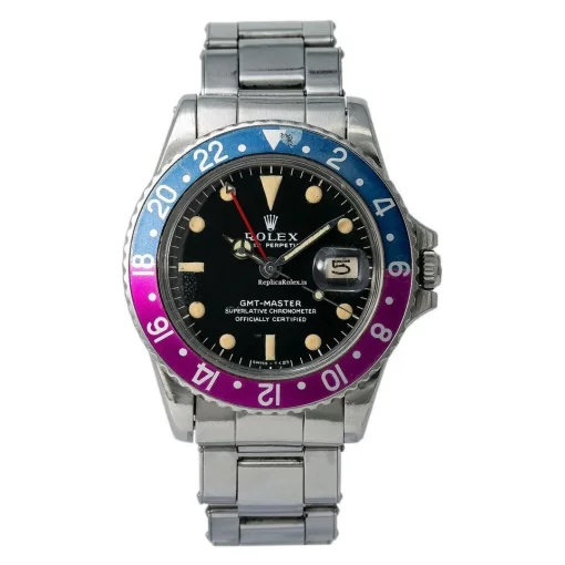 Superb Knockoff Rolex Gmt-master 1675 Automatic Movement 42x40mm Steel Case Mens/unisex Watch