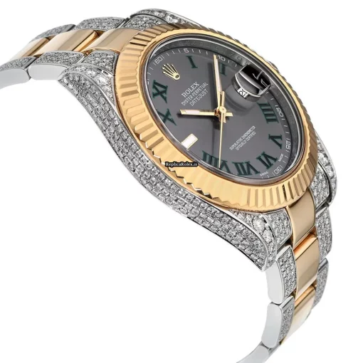 Good Imitation Rolex Datejust II Caliber 3136 Automatic Movement 41mm Steel Case Mens/unisex Watch - Image 5