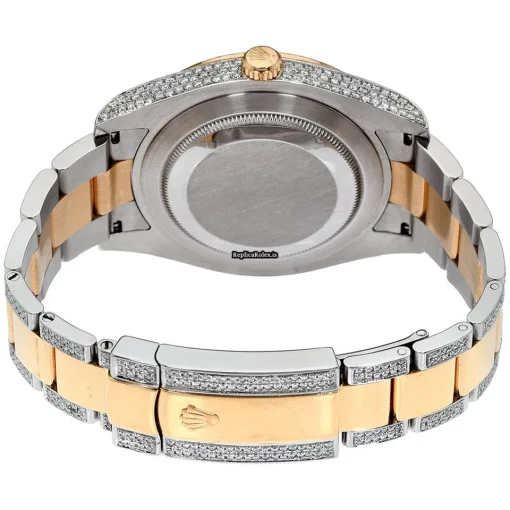 Good Imitation Rolex Datejust II Caliber 3136 Automatic Movement 41mm Steel Case Mens/unisex Watch - Image 8