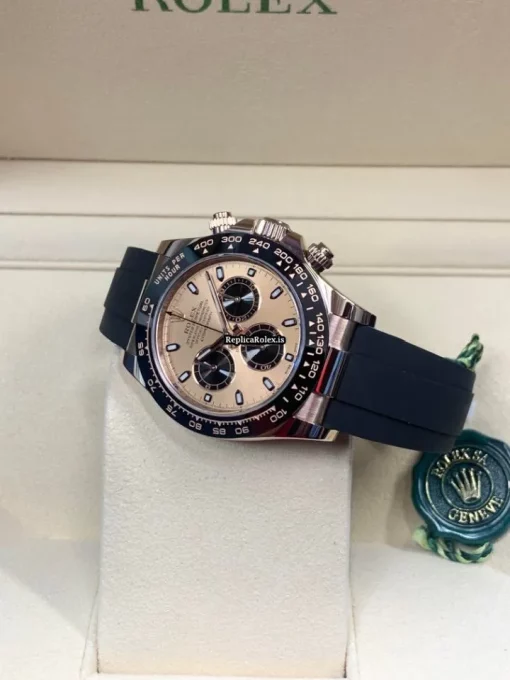 Cheap Fake Rolex Daytona 116515ln Caliber 4130 Automatic Movement 40mm Rose Gold Case Mens/unisex Watch - Image 7