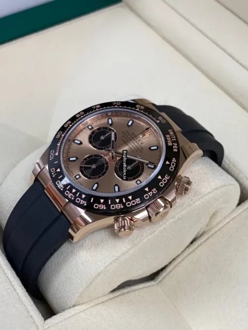 Cheap Fake Rolex Daytona 116515ln Caliber 4130 Automatic Movement 40mm Rose Gold Case Mens/unisex Watch - Image 9