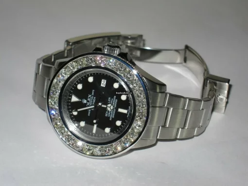 Incredible Fake Rolex Sea-dweller Deepsea Self Winding Automatic 44mm Steel Case Mens/unisex Watch - Image 3