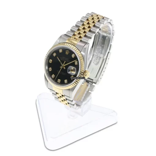 High Quality Replica Rolex Datejust 16233 Caliber 3135 Automatic Movement 36mm Gold/steel Case Mens/unisex Watch - Image 3