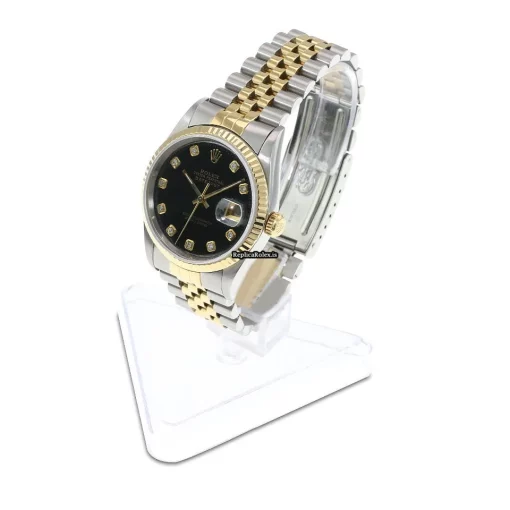High Quality Replica Rolex Datejust 16233 Caliber 3135 Automatic Movement 36mm Gold/steel Case Mens/unisex Watch - Image 4