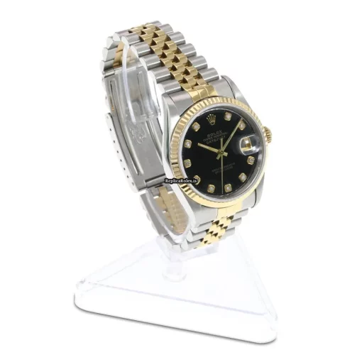 High Quality Replica Rolex Datejust 16233 Caliber 3135 Automatic Movement 36mm Gold/steel Case Mens/unisex Watch - Image 5