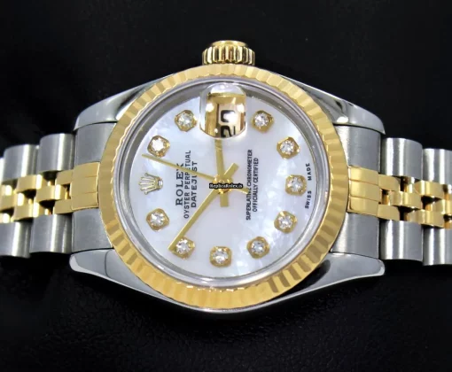 Terrific Replica Rolex Lady-datejust 69173 Automatic Movement 26mm Steel Case Womens Watch - Image 4