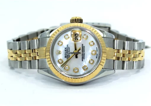 Terrific Replica Rolex Lady-datejust 69173 Automatic Movement 26mm Steel Case Womens Watch - Image 5