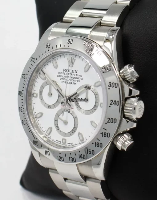 Wholesale Replica Rolex Daytona 116520 Automatic Movement 40mm Steel Case Watch - Image 7
