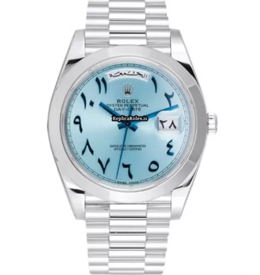 Distinctive Fake Rolex Day-date 40 228206 Caliber 3255 Automatic Movement 40x48mm Platinum Case Mens/unisex Watch
