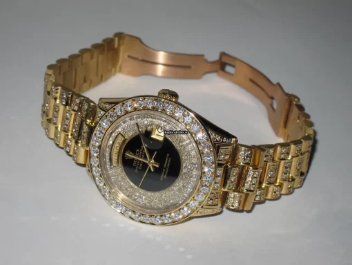 Amazing Copies Rolex Day-date Self Winding Automatic 36mm Yellow Gold Case Mens/unisex Watch - Image 5