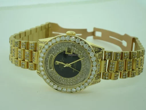 Amazing Copies Rolex Day-date Self Winding Automatic 36mm Yellow Gold Case Mens/unisex Watch - Image 7