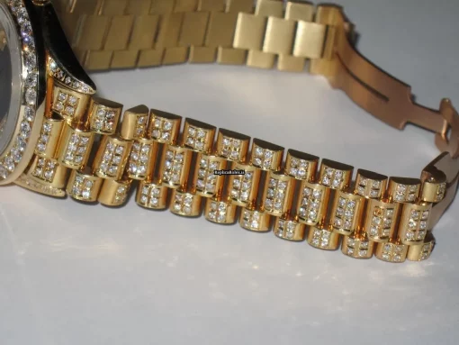 Amazing Copies Rolex Day-date Self Winding Automatic 36mm Yellow Gold Case Mens/unisex Watch - Image 9