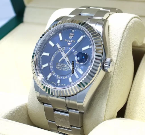 Good Replica Rolex Sky-dweller 326934 Automatic Movement 42mm Steel Case Mens/unisex Watch - Image 3